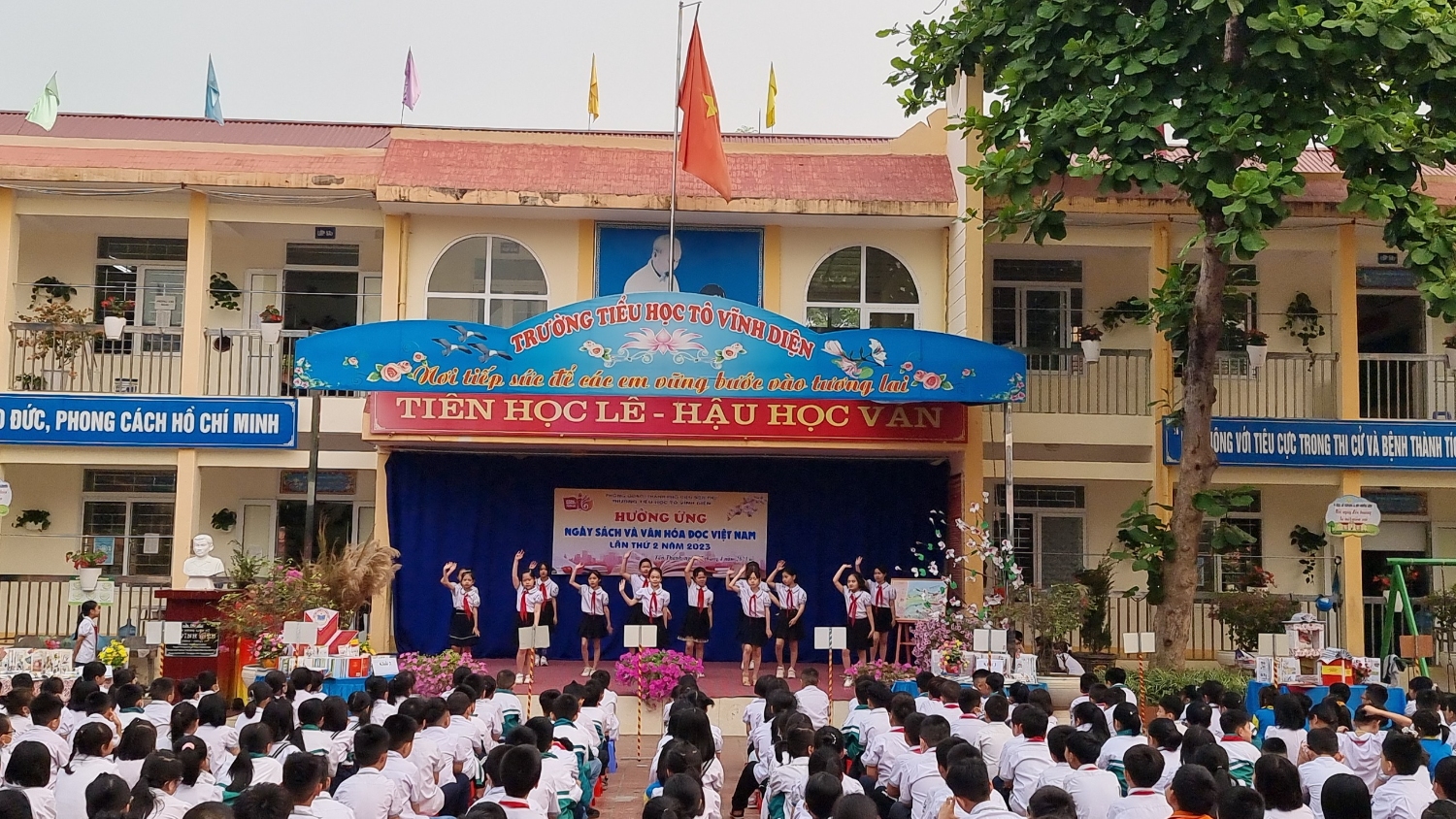 TRƯỜNG TIỂU HỌC TÔ VĨNH DIỆN HƯỞNG ỨNG  “NGÀY SÁCH VÀ VĂN HÓA ĐỌC VIỆT NAM”. NĂM 2023